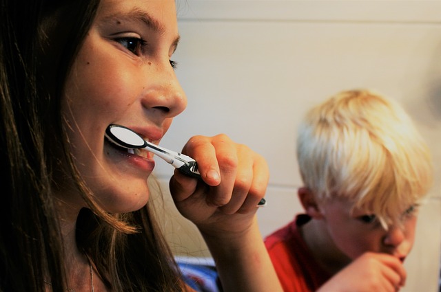 dental health month is a great time to review brushing and flossing habits